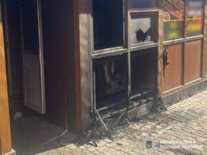 Неповнолітній підпалив приміщення колишнього фастфуду у Вінниці