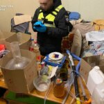 Вінниччина: seizures >3kg amphetamine/month in major drug bust.
