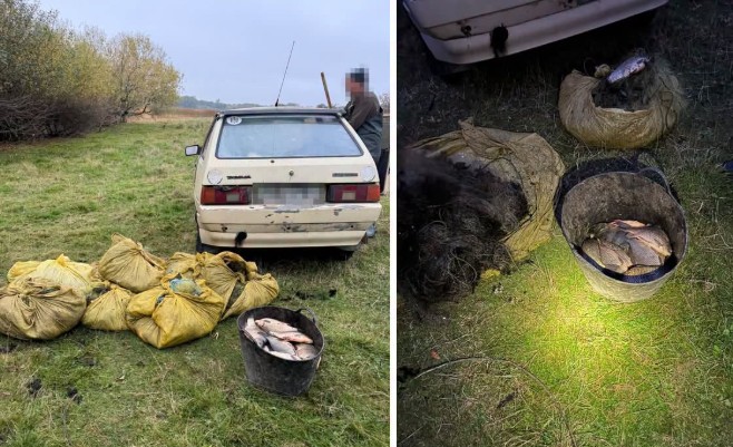 На Вінниччині: Грубе порушення правил рибальства викрито.