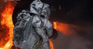 Вінниччина: Пожежа на критичній інфраструктурі після російської атаки, постраждалих немає